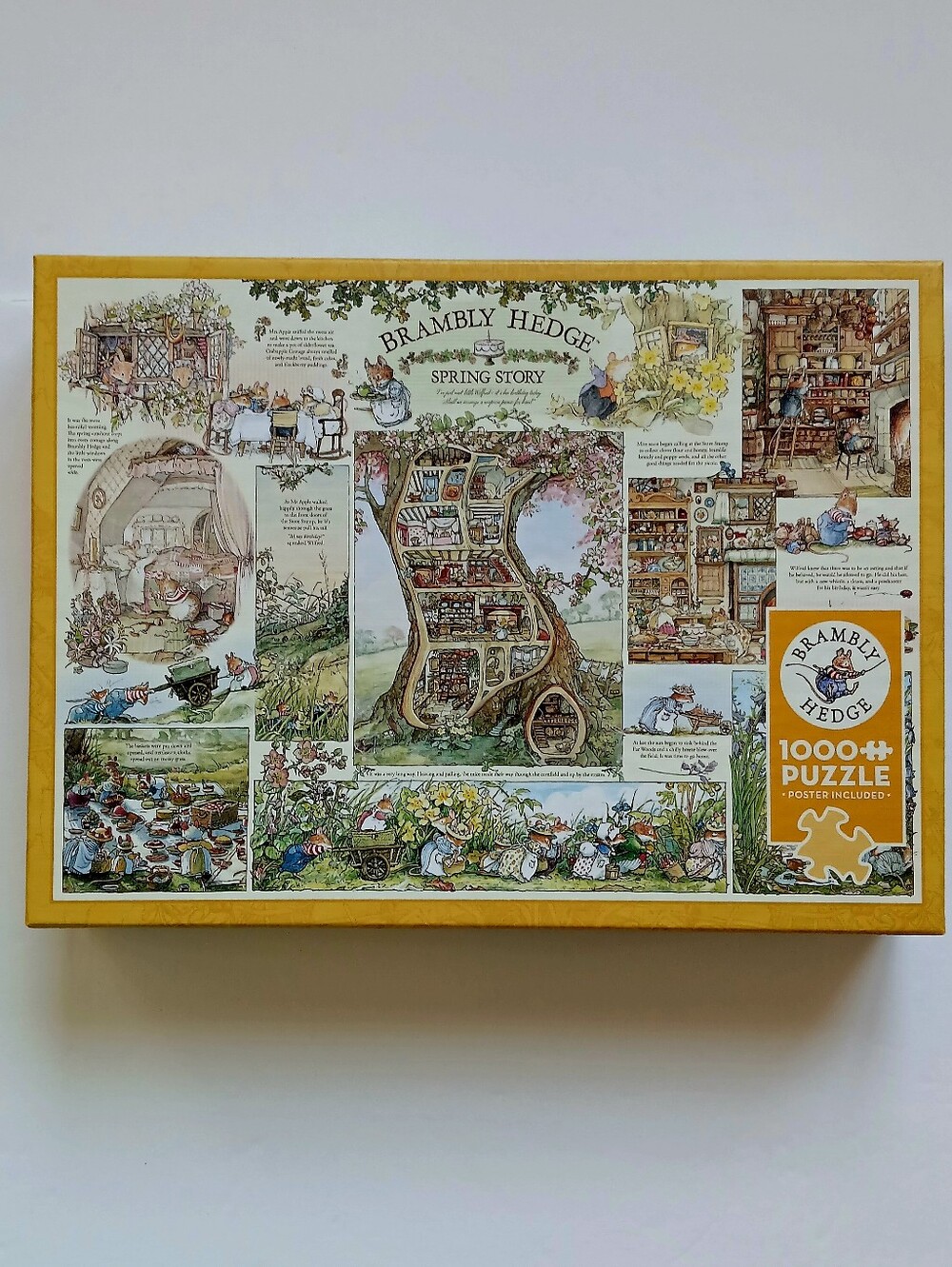 Brambly Hedge Spring Story 1000-piece puzzle by Cobble Hill